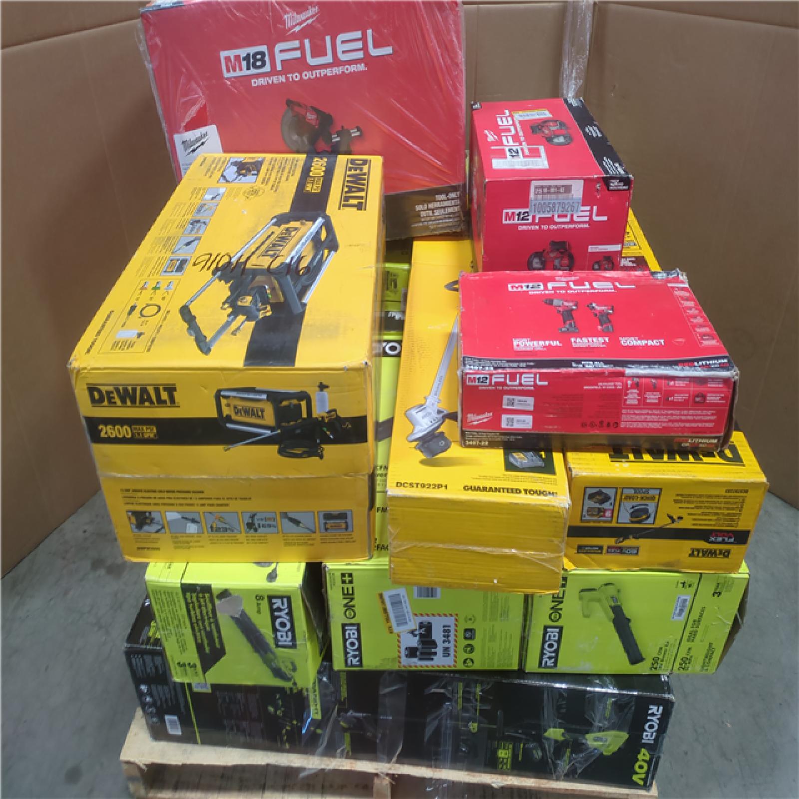 CALIFORNIA AS-IS TOOL PALLET