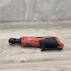 AS-IS MILWAUKEE 2457-20 .38 in. M12 Cordless Ratchet (Tool-Only)