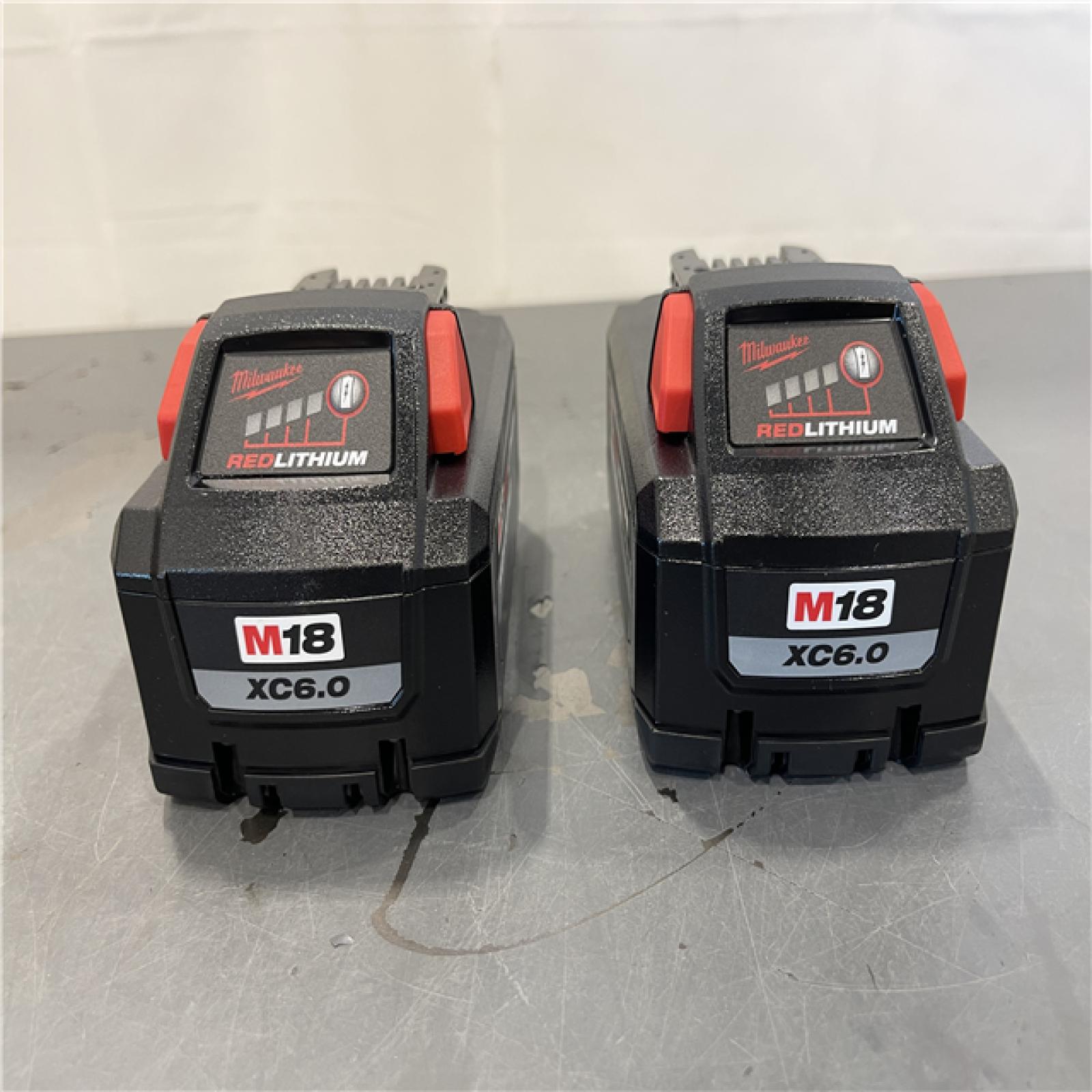AS-IS - Milwaukee 18-Volt Lithium-Ion High Output Starter Kit with Two 6.0 Ah Battery and Charger