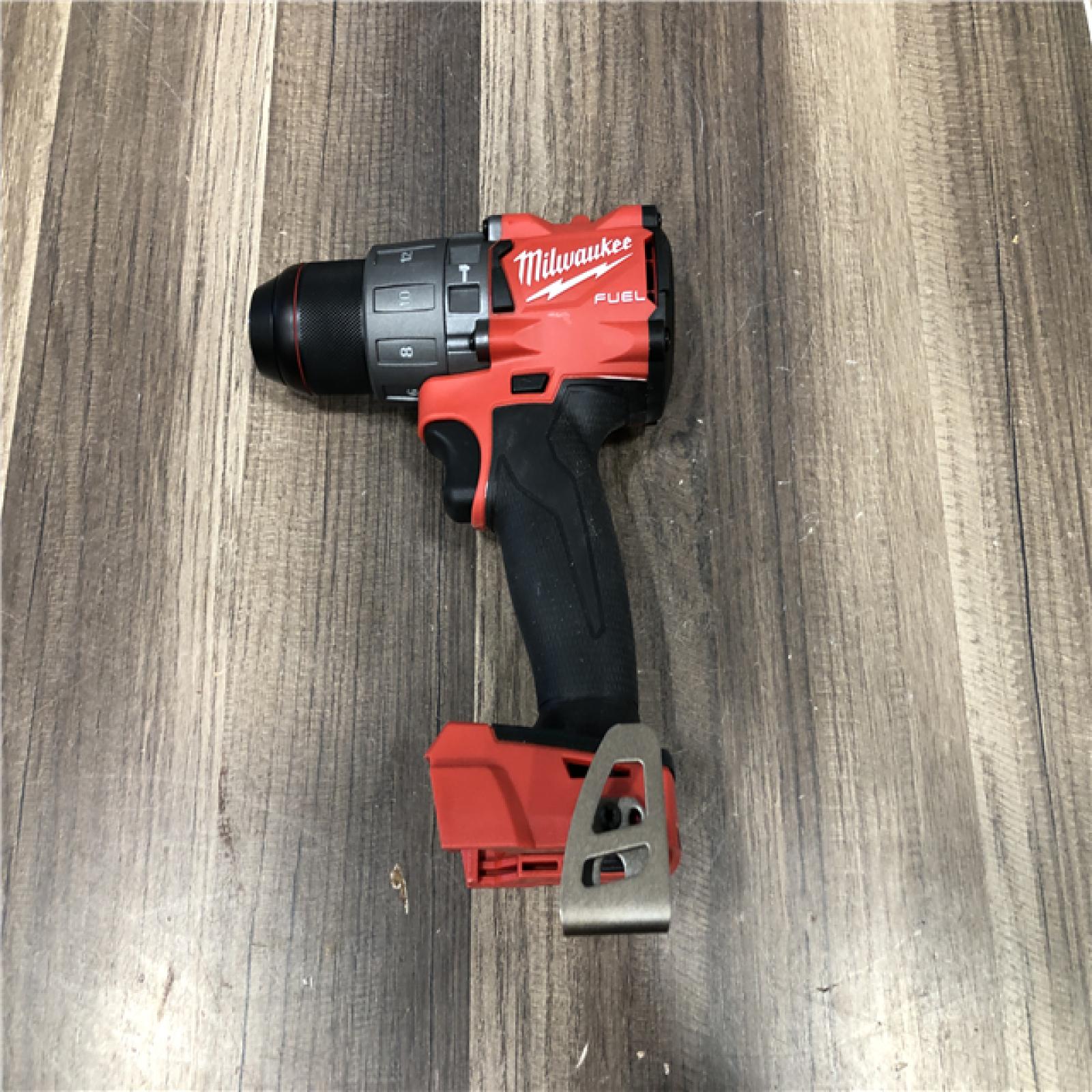 AS-IS Milwaukee FUEL 18V Lithium-Ion Brushless Cordless 1/2 in. Hammer Drill/Driver (Tool-Only)