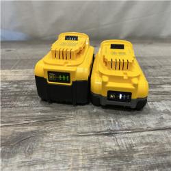 AS-IS DEWALT 20V MAX Lithium-Ion Starter Kit with 4.0 Ah and 5.0 Ah Batteries and Charger