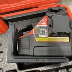 AS-IS Milwaukee 12-Volt Lithium-Ion Cordless Green 250 ft. 3-Plane Laser Level Kit