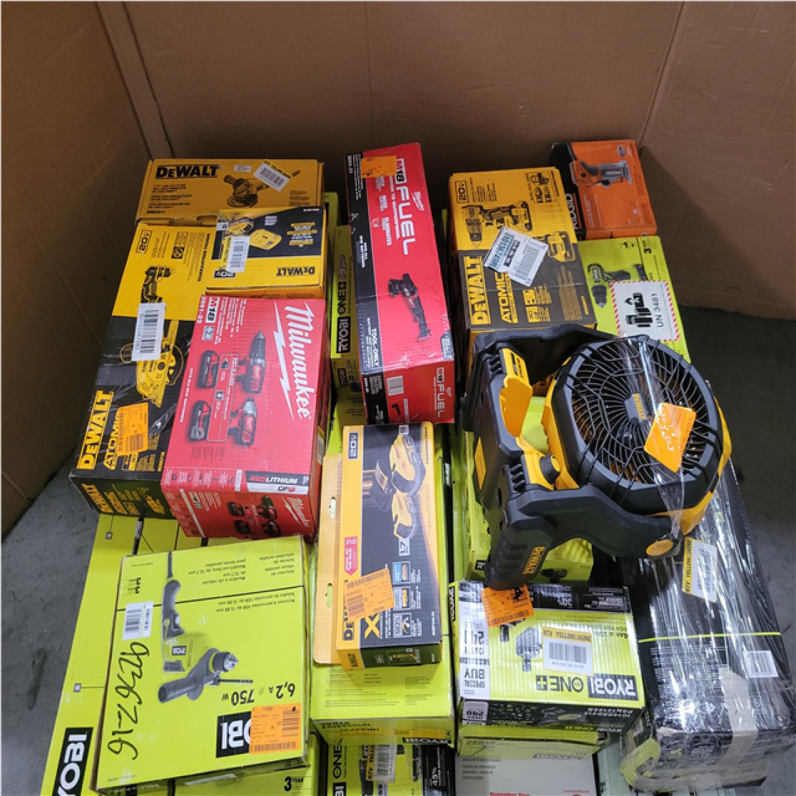 CALIFORNIA AS-IS TOOL PALLET