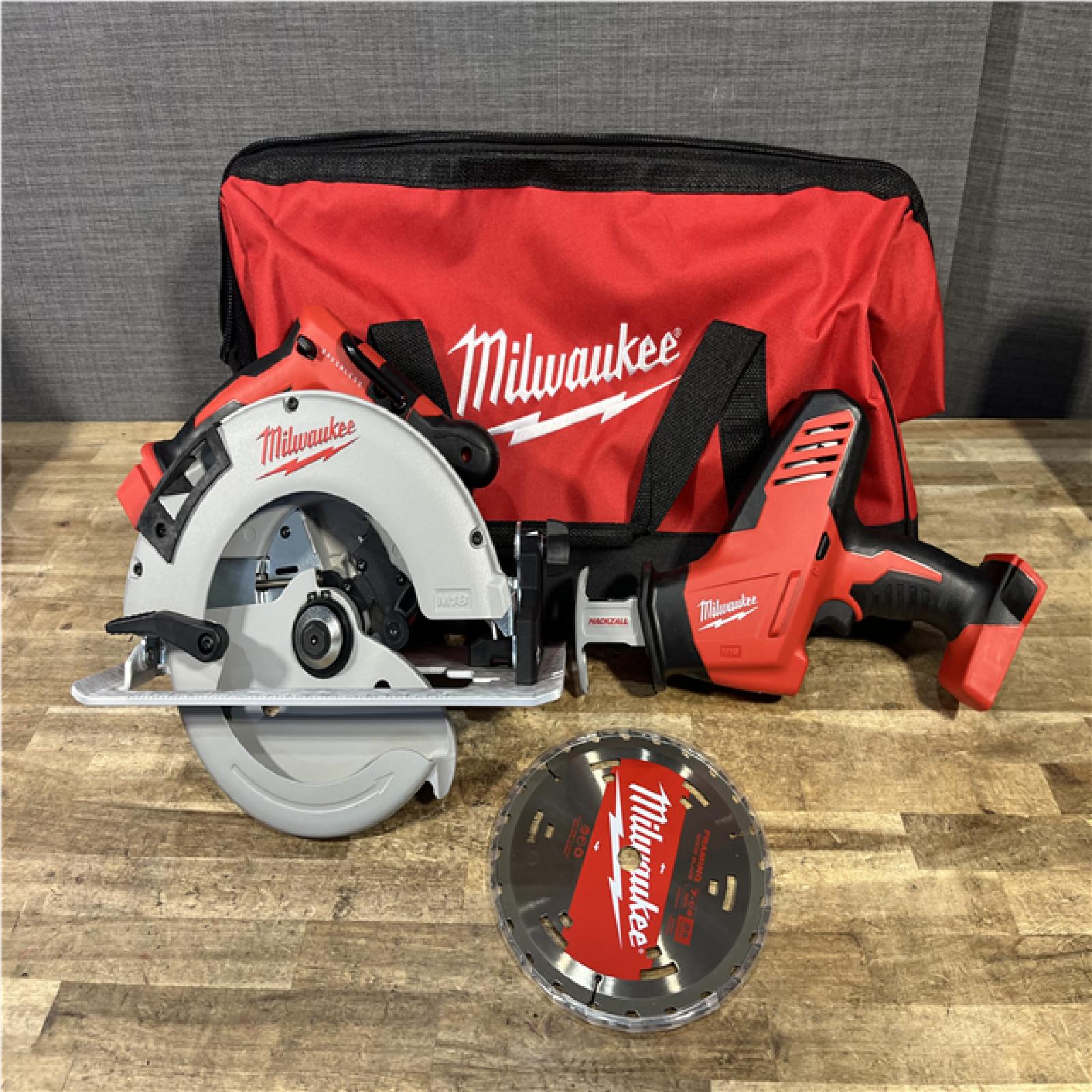 Houston Location AS-IS Milwaukee Circular Saw and Hackzall