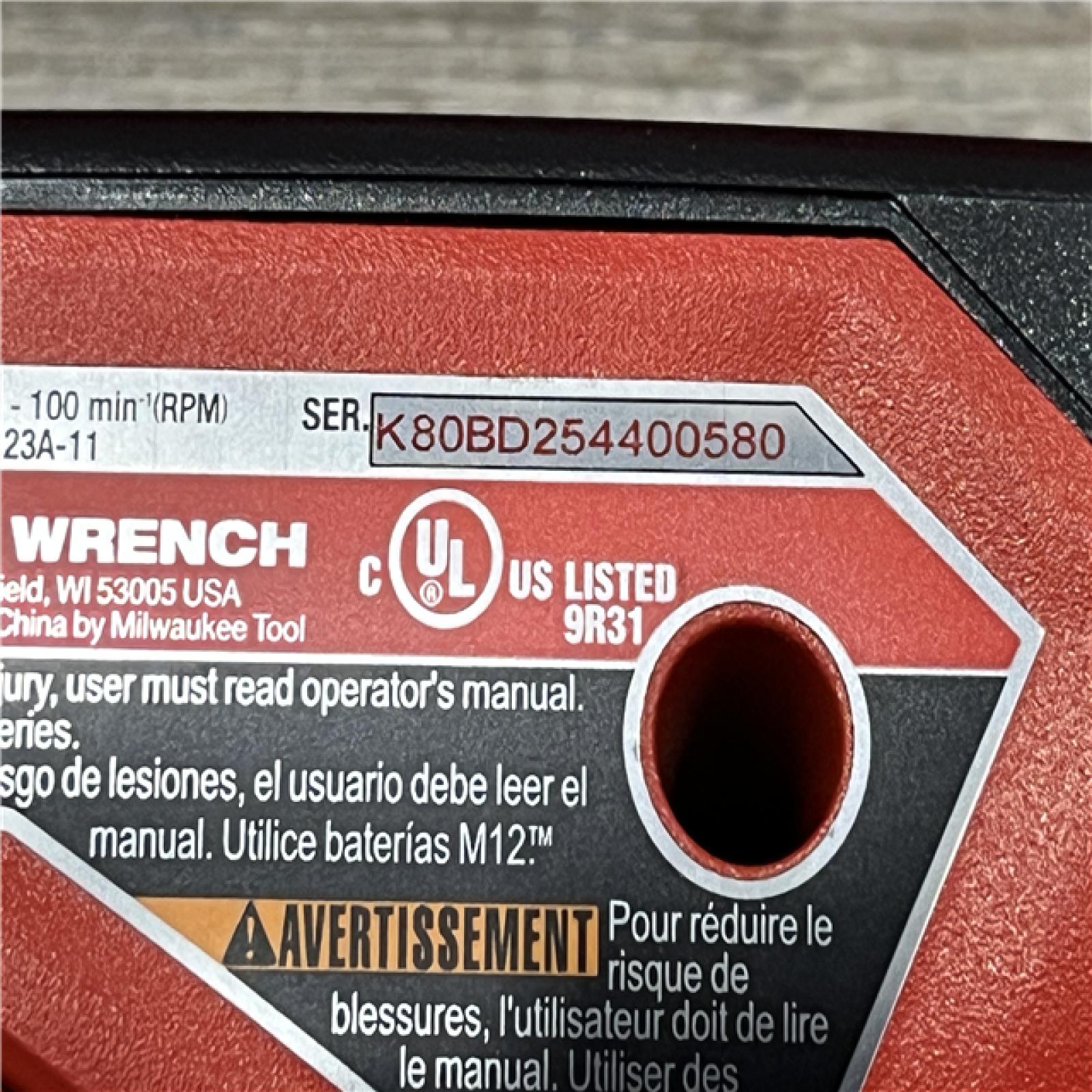 LIKE NEW - Milwaukee FUEL One-Key 12-Volt Lithium-Ion Brushless Cordless 1/2 in. Digital Torque Wrench (Tool-Only)