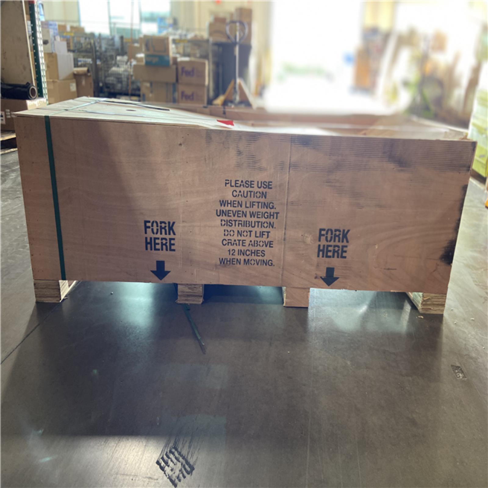 DALLAS LOCATION - Champion Power Equipment 37 Ton 338 cc Gas Powered Full Beam Log Splitter w/ Vertical/Horizontal Operation and Auto Return with Hydraulic Oil