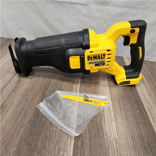 AS-IS DEWALT FLEXVOLT 60V MAX Cordless Brushless Reciprocating Saw (Tool Only)