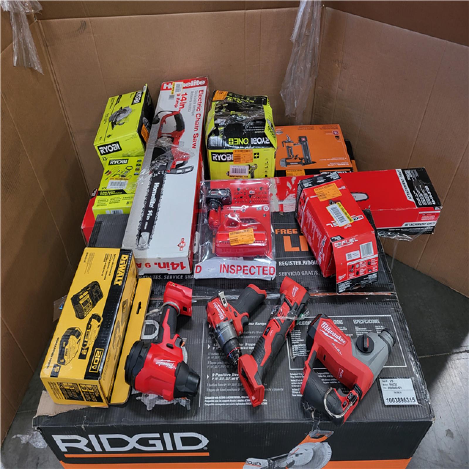CALIFORNIA AS-IS TOOL PALLET