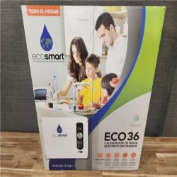 HOUSTON LOCATION - AS-IS (NEW) ECO36 TANKLESS ELECTRIC WATER HEATER