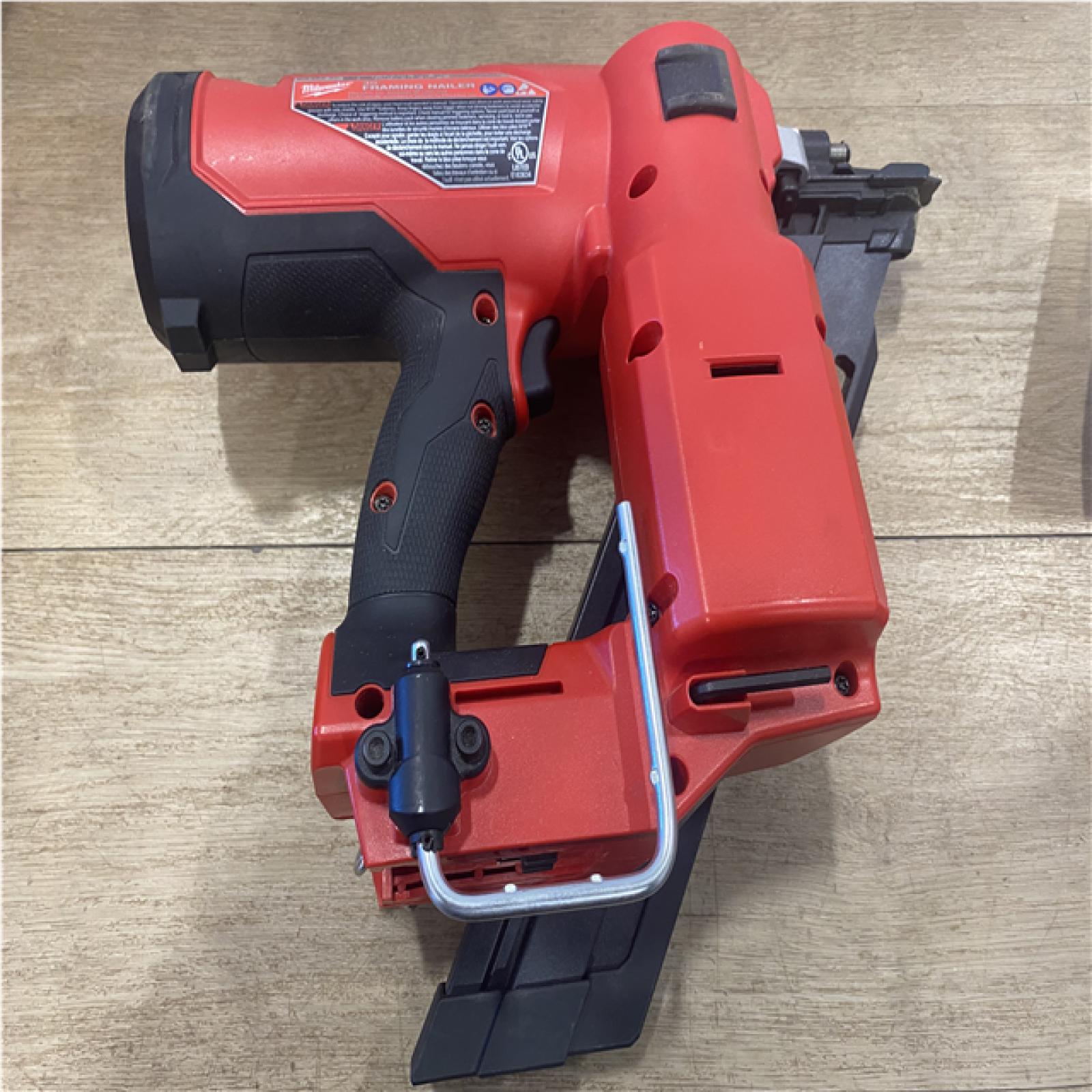 AS-IS Milwaukee FUEL 3-1/2 in. 18-Volt 30-Degree Lithium-Ion Brushless Cordless Framing Nailer (Tool-Only)