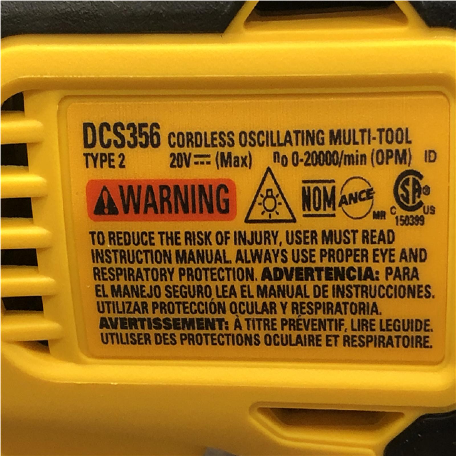 AS-IS DeWALT DCK300P1 20V MAX XR Cordless Industrial Woodworking 3 Tool Combo Kit