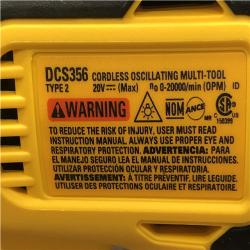 AS-IS DeWALT DCK300P1 20V MAX XR Cordless Industrial Woodworking 3 Tool Combo Kit