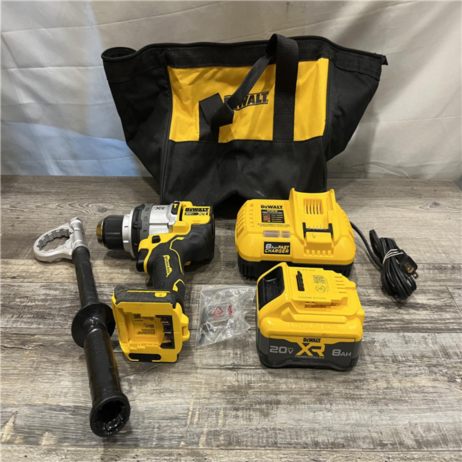 AS-IS DEWALT 20V XR Lithium-Ion Cordless Hammer Drill Kit