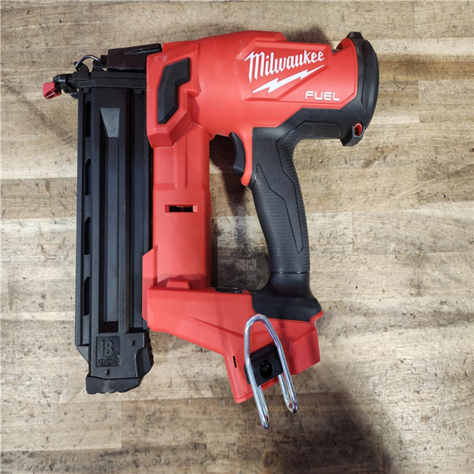 HOUSTON LOCATION - AS-IS Milwaukee FUEL 18-Volt Lithium-Ion Brushless Cordless Gen II 18-Gauge Brad Nailer (Tool-Only)