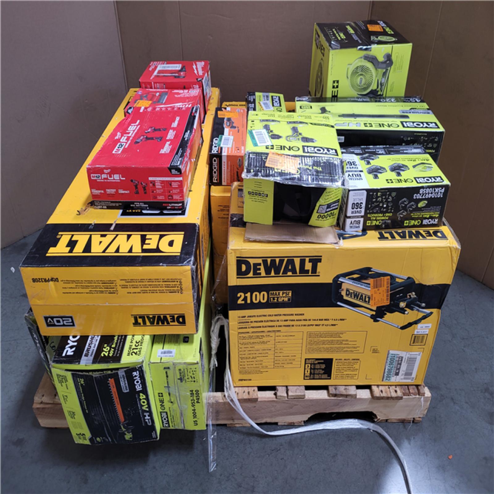CALIFORNIA AS-IS TOOL PALLET