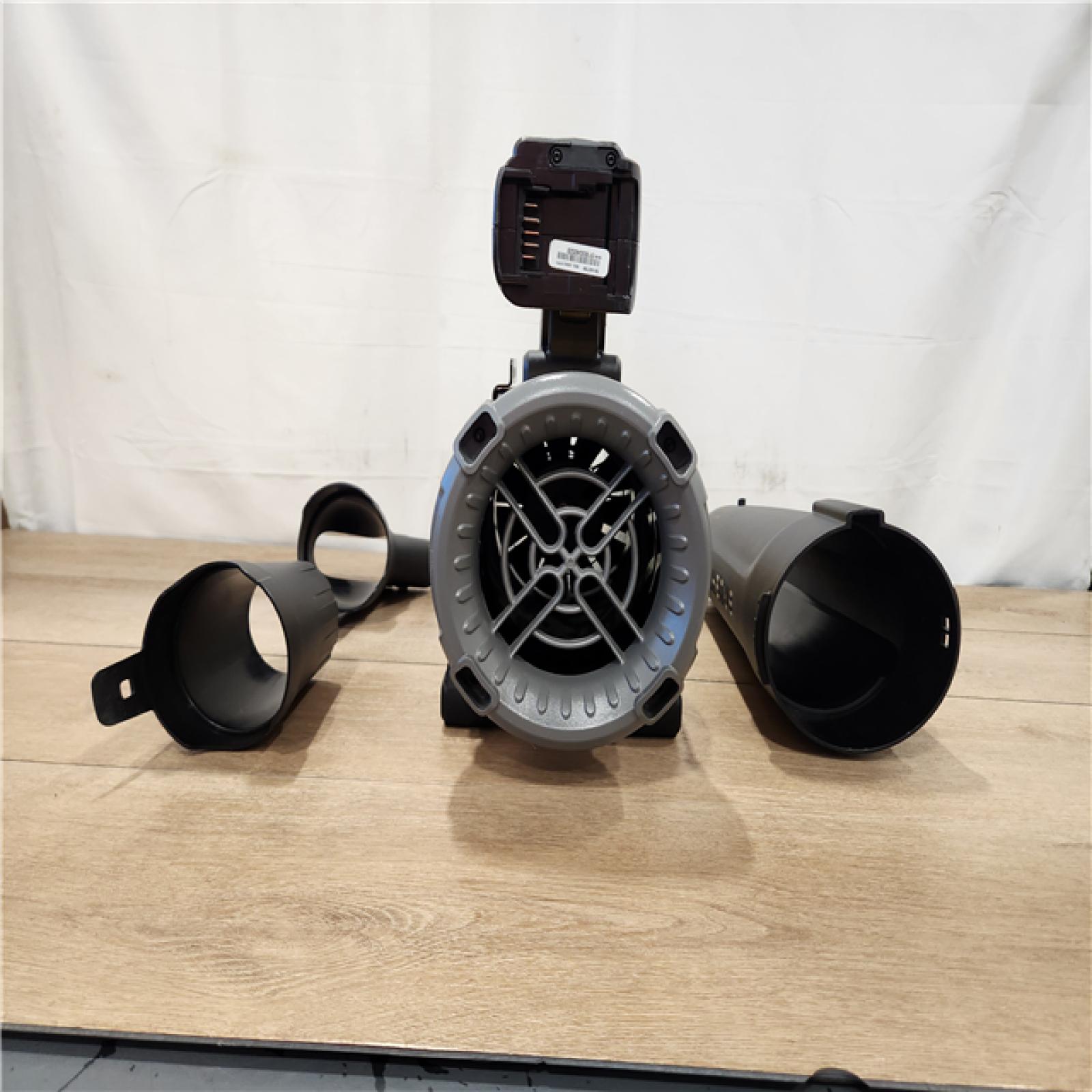 AS-IS- FLEXVOLT 60V MAX 160 MPH 760 CFM Brushless Cordless Battery Powered Blower Kit W/ (1) FLEXVOLT 4 Ah Battery and Charger