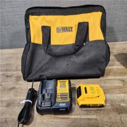 HOUSTON LOCATION - AS-IS DeWalt 15 GA ANGLED FINISH NAILER KIT W/ BATTERY & CHARGER
