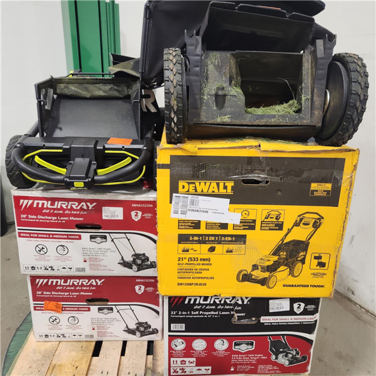 Dallas Location - As-Is Lawn Mower Pallet