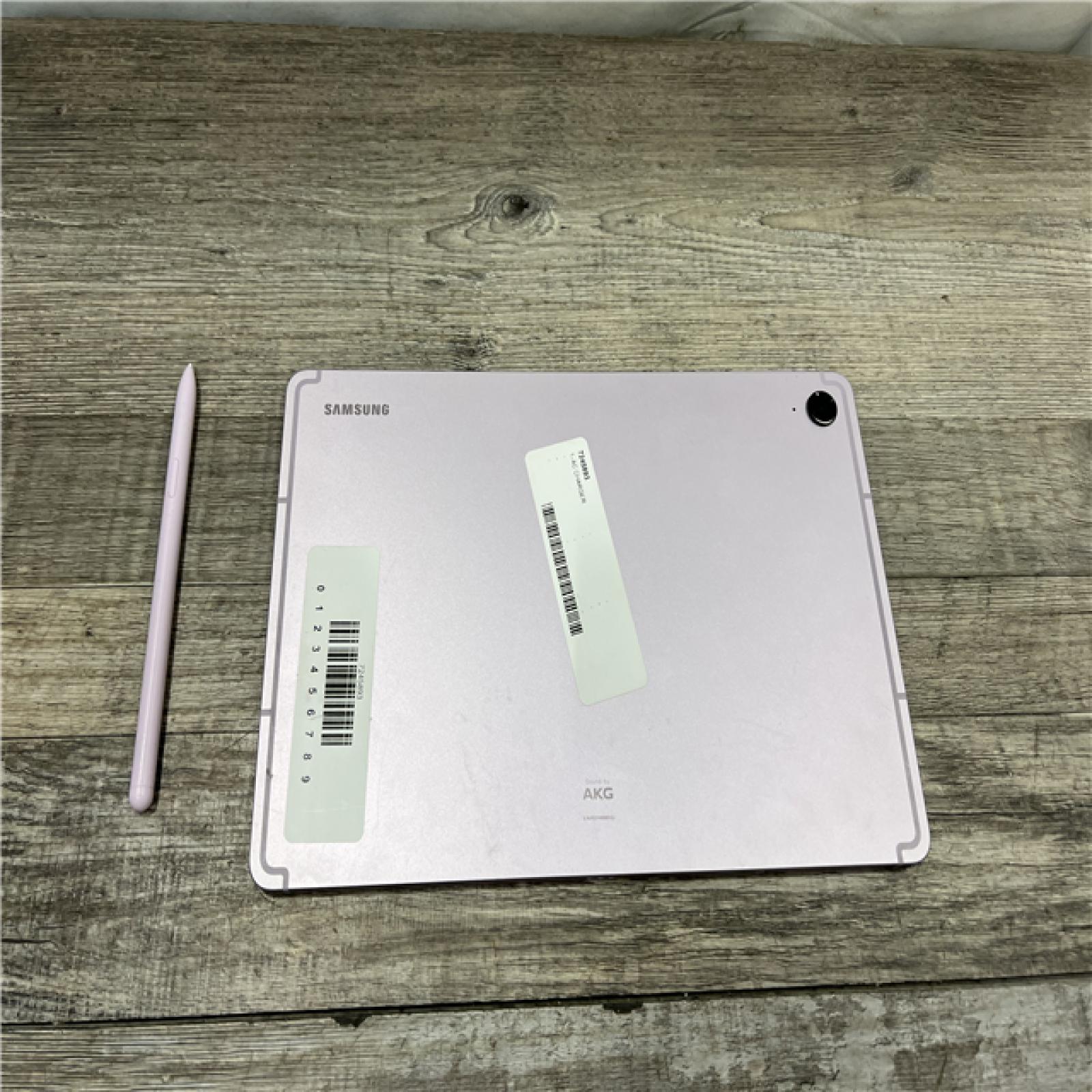 AS-IS Samsung Galaxy Tab S9 FE 10.9 Widescreen Tablet with S Pen, 128GB, Android 13, Lavendar