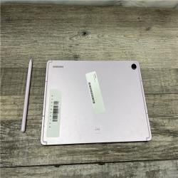 AS-IS Samsung Galaxy Tab S9 FE 10.9 Widescreen Tablet with S Pen, 128GB, Android 13, Lavendar