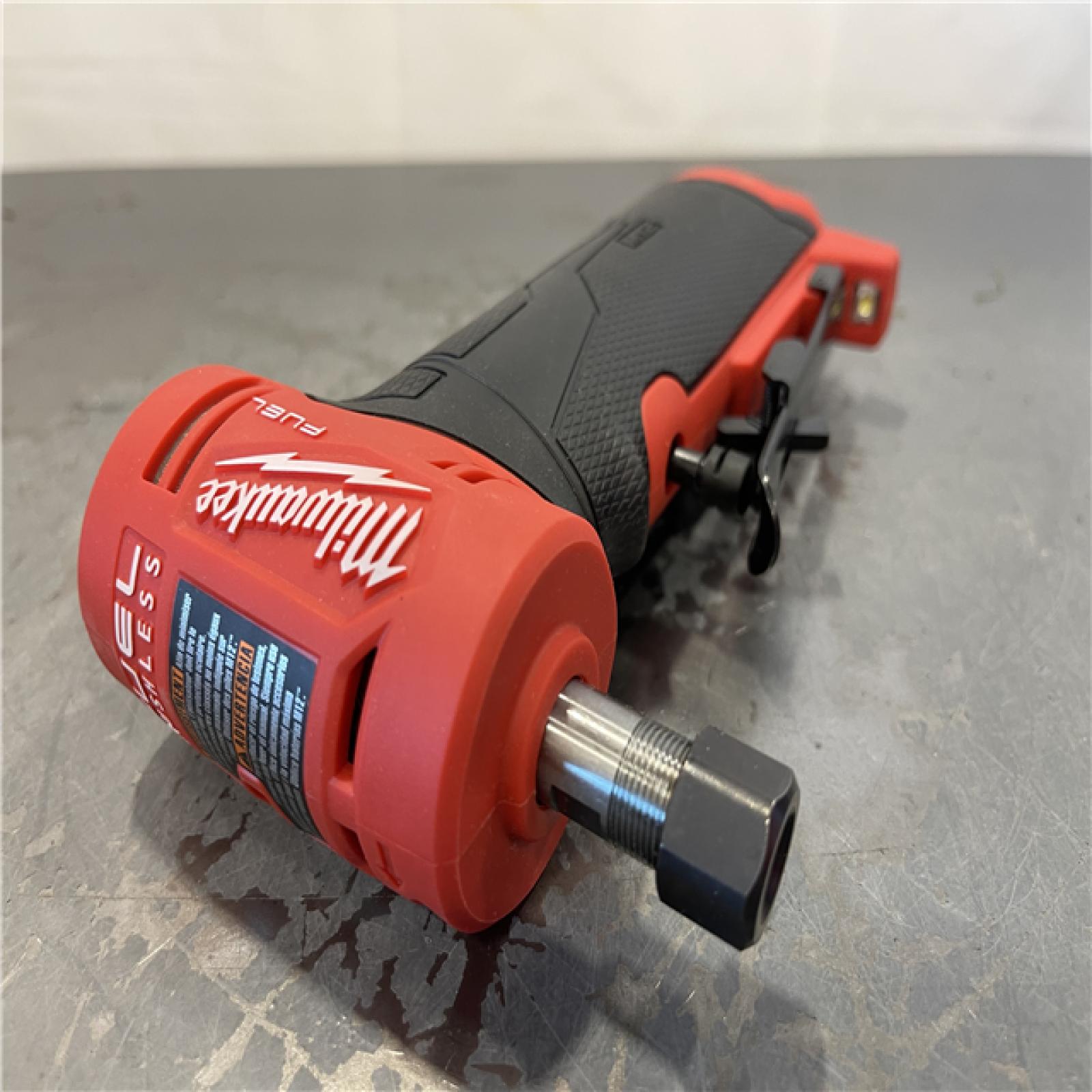 AS-IS - Milwaukee M12 FUEL Brushless Cordless 1/4 in. Right Angle Die Grinder