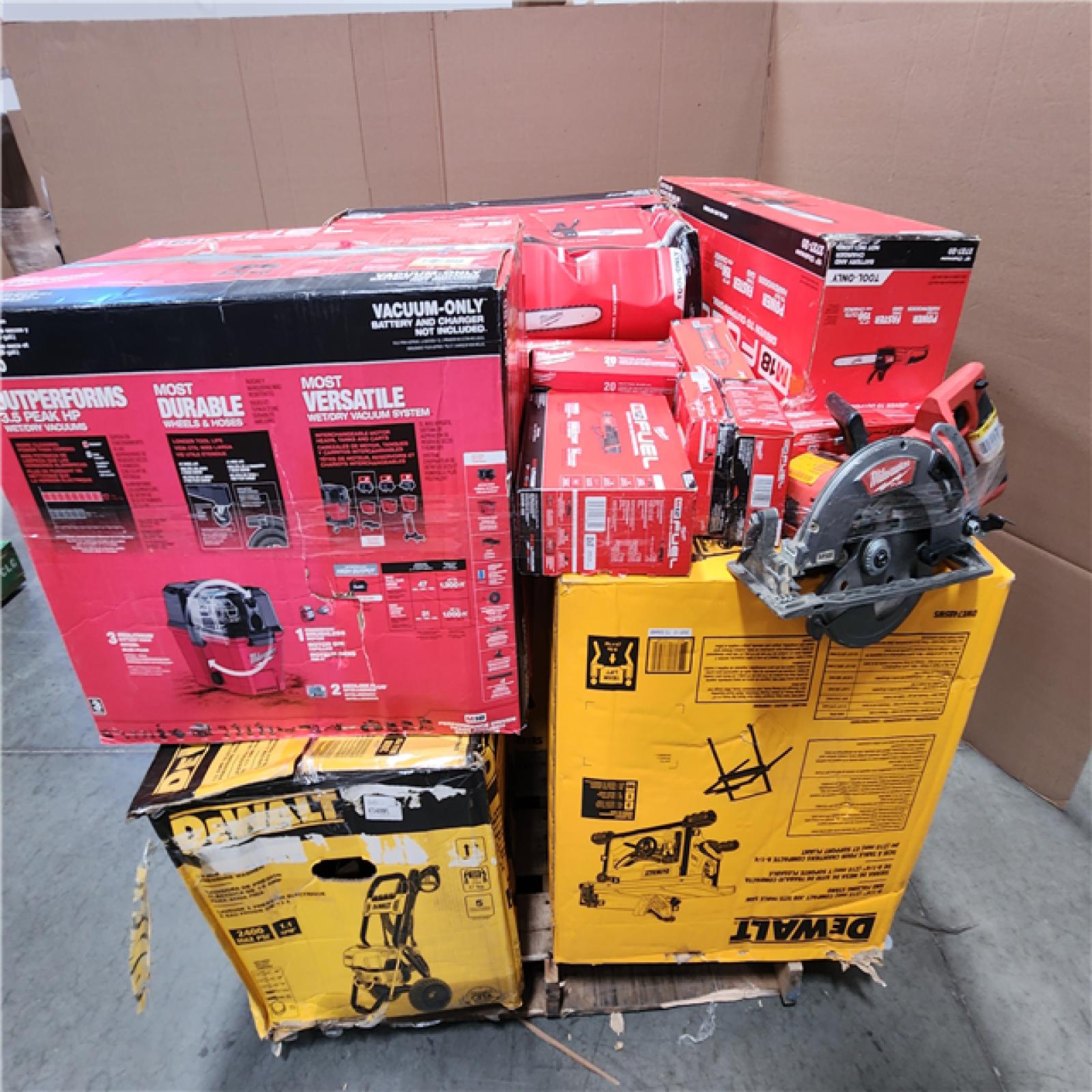 CALIFORNIA AS-IS TOOL PALLET