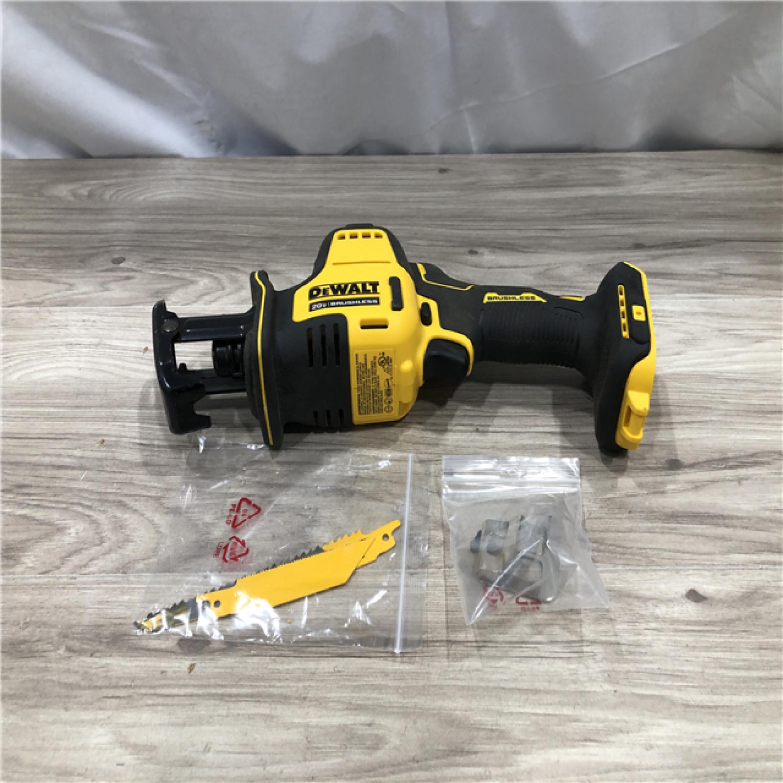 AS-IS Dewalt ATOMIC 20V MAX Cordless One-Handed Reciprocating Saw (Tool Only)