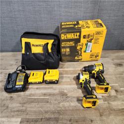 HOUSTON LOCATION - AS-IS DeWalt 2-Tool Combo Kit W/ (2) BATTERY & CHARGER