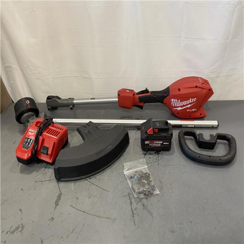 AS-IS - Milwaukee M18 FUEL 18V 16 in. Brushless Cordless Battery Powered String Trimmer Kit