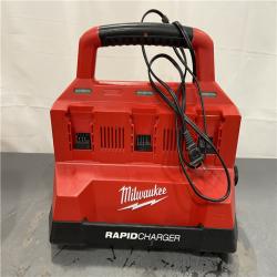 AS-IS - Milwaukee M18 18V Lithium-Ion PACKOUT 6-Port Rapid Charger