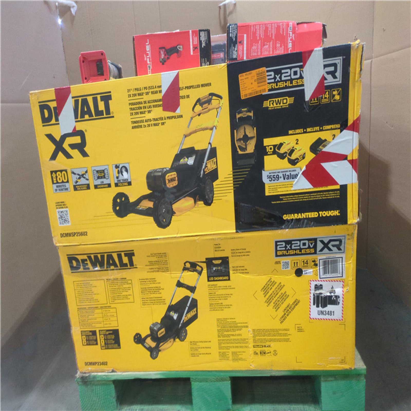 CALIFORNIA AS-IS TOOL PALLET