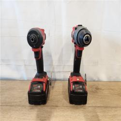 AS-IS- Milwaukee FUEL 18V Lithium-Ion Brushless Cordless Hammer Drill and Impact Driver Combo Kit