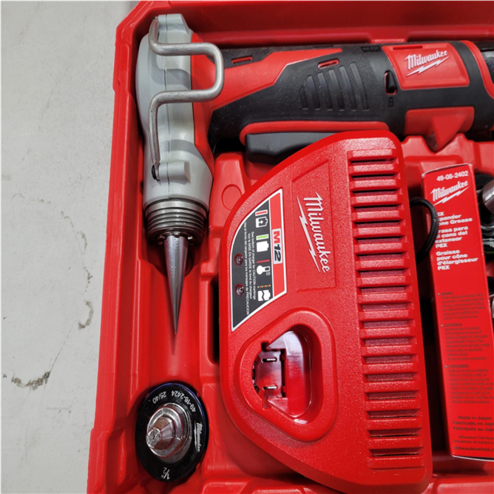 CALIFORNIA AS-IS MILWAUKEE M12 PEX EXPANDER KIT