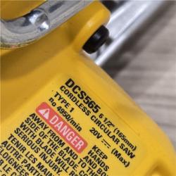 AS-IS DeWALT DCS565B 20V Max 6.5 Cordless Circular Saw (TOOL ONLY)