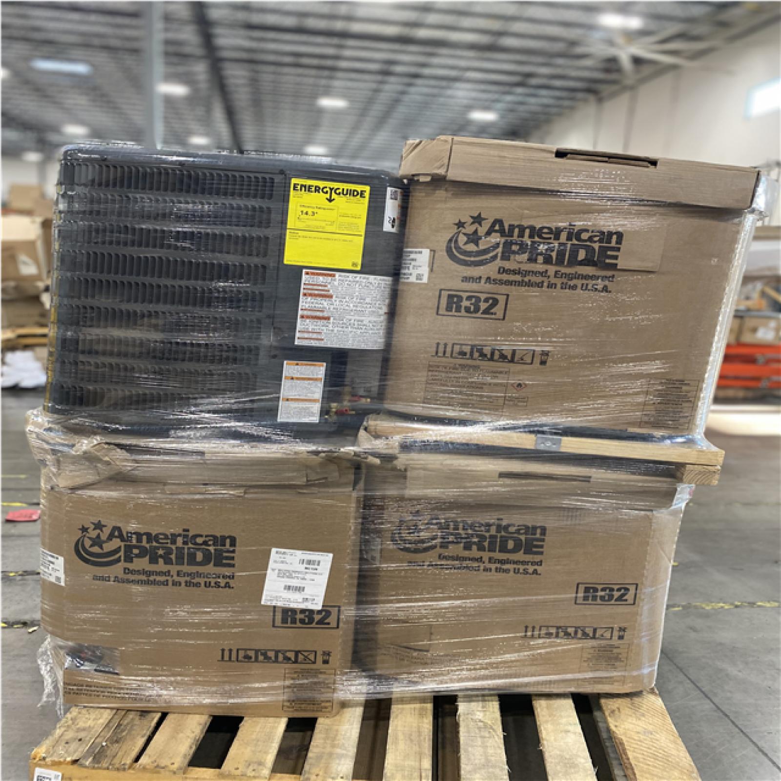 DALLAS LOCATION - AS-IS GOODMAN® 2 Ton 14.3 Seer2 Condensing Unit - R-32 Refrigerant (4 UNITS)