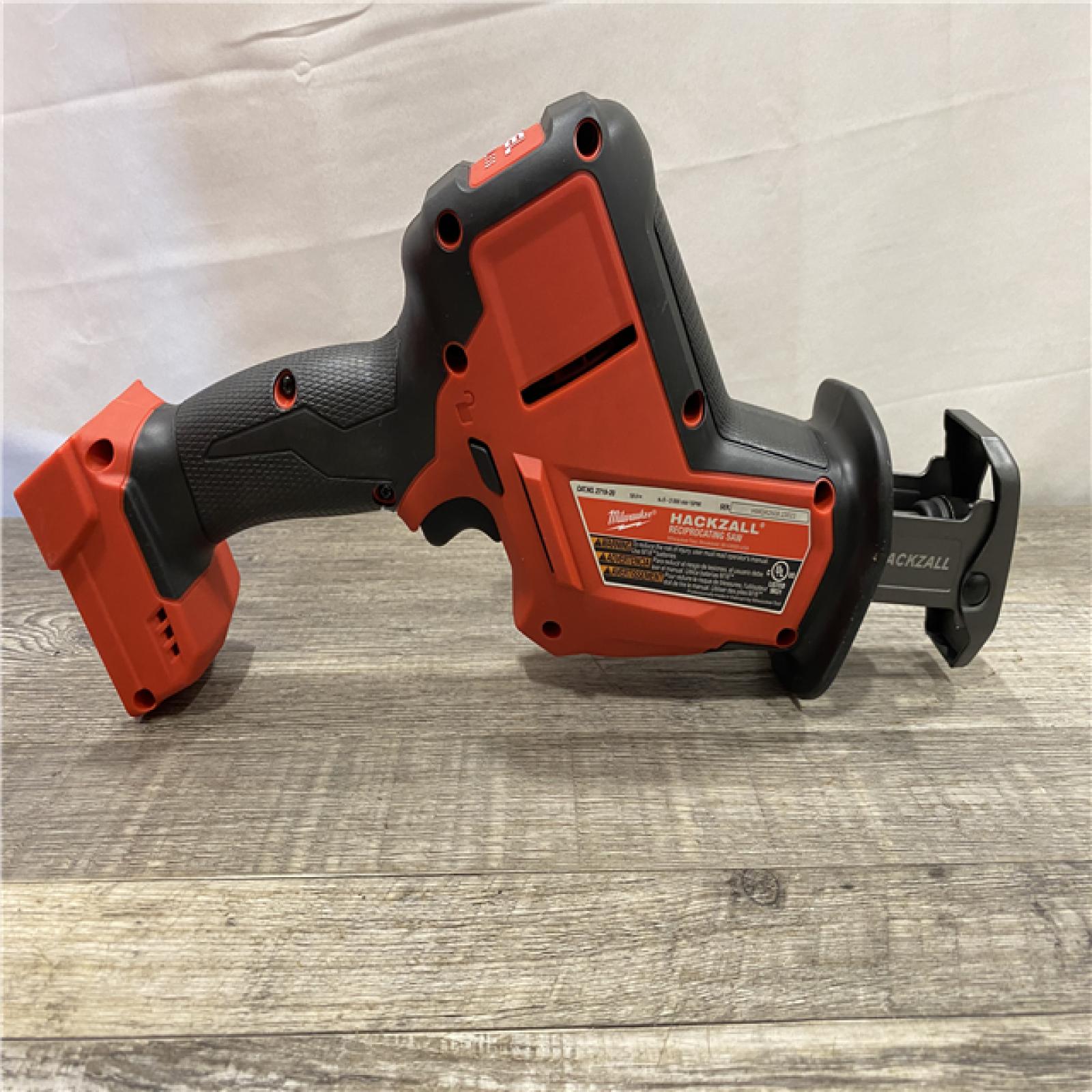 AS-IS Milwaukee  FUEL 18V Lithium-Ion Brushless Cordless HACKZALL Reciprocating Saw (Tool-Only)
