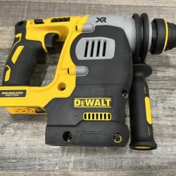 AS-IS DEWALT 20V MAX XR Cordless Brushless 1 in. SDS Plus L-Shape Rotary Hammer (Tool Only)