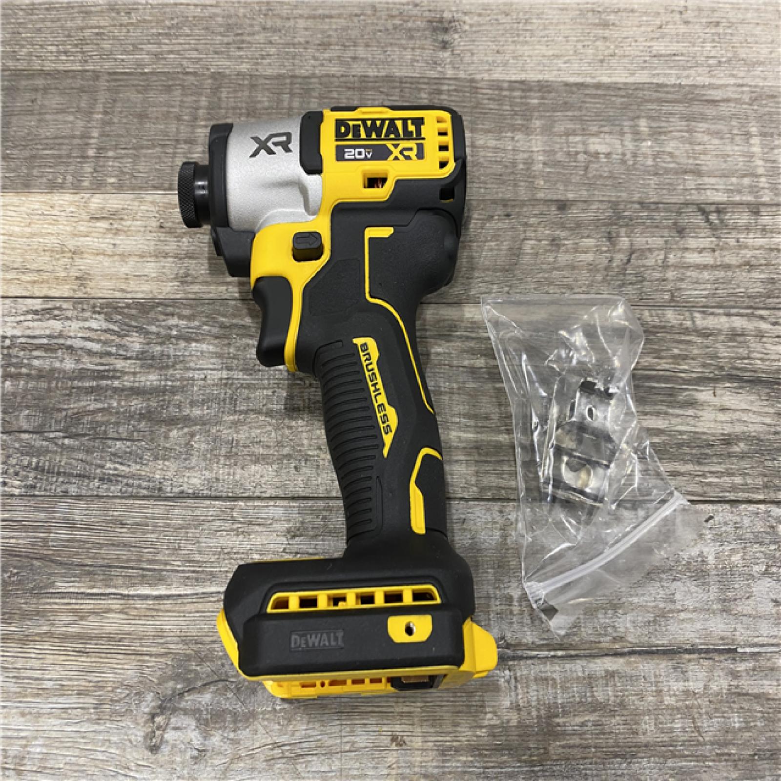 AS-IS DEWALT 20-Volt Maximum XR Cordless Brushless 1/4 in. 3-Speed Impact Driver (Tool-Only)