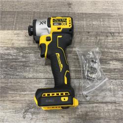 AS-IS DEWALT 20-Volt Maximum XR Cordless Brushless 1/4 in. 3-Speed Impact Driver (Tool-Only)