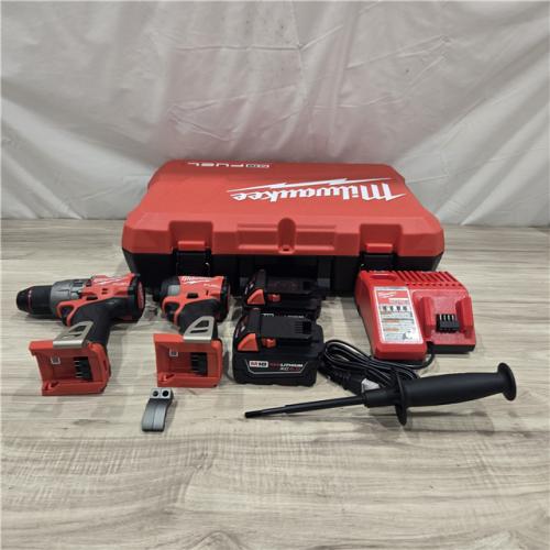 AS-IS MILWAUKEE FUEL 18V  Cordless Hammer Drill and Impact Driver Combo Kit