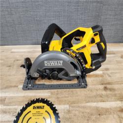 HOUSTON LOCATION - AS-IS (APPEARS LIKE NEW) DEWALT FLEXVOLT 60V MAX Cordless Brushless 7-1/4 in. Wormdrive Style Circular Saw (Tool Only)