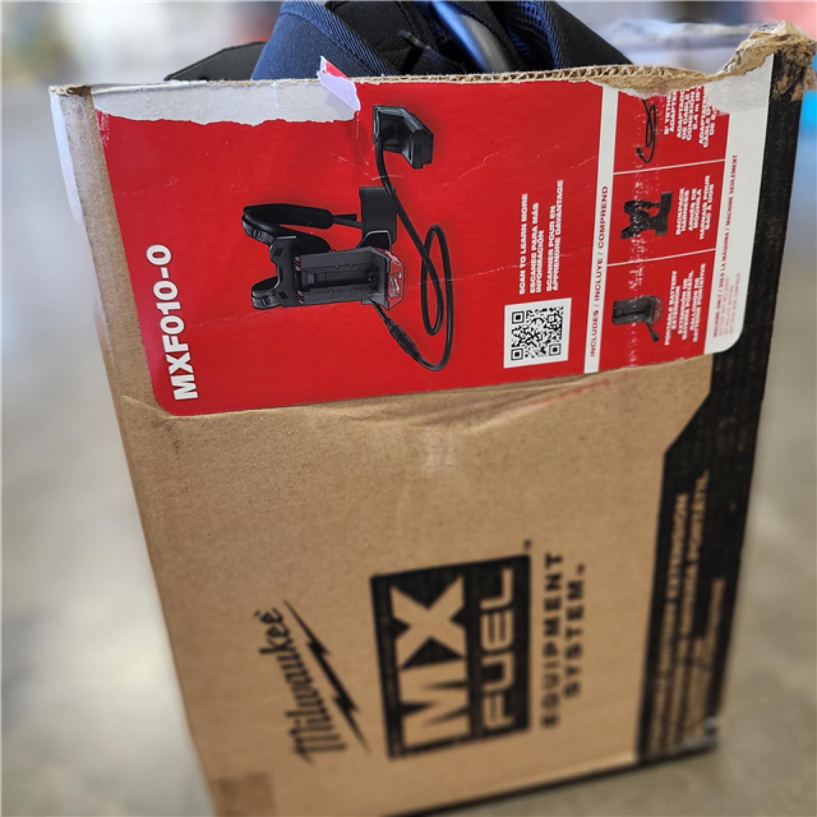 AS-IS - Milwaukee MX FUEL Portable Battery Extension Kit with Backpack Harness and 8 Foot Tether Adapter