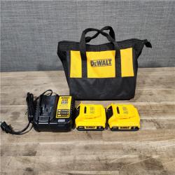 HOUSTON LOCATION - AS-IS DEWALT 2 TOOL COMBO KIT W/ (2) BATTERY & CHARGER
