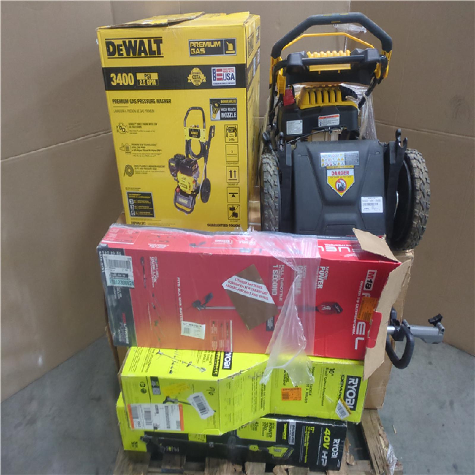CALIFORNIA AS-IS OUTDOOR POWER EQUIPMENT