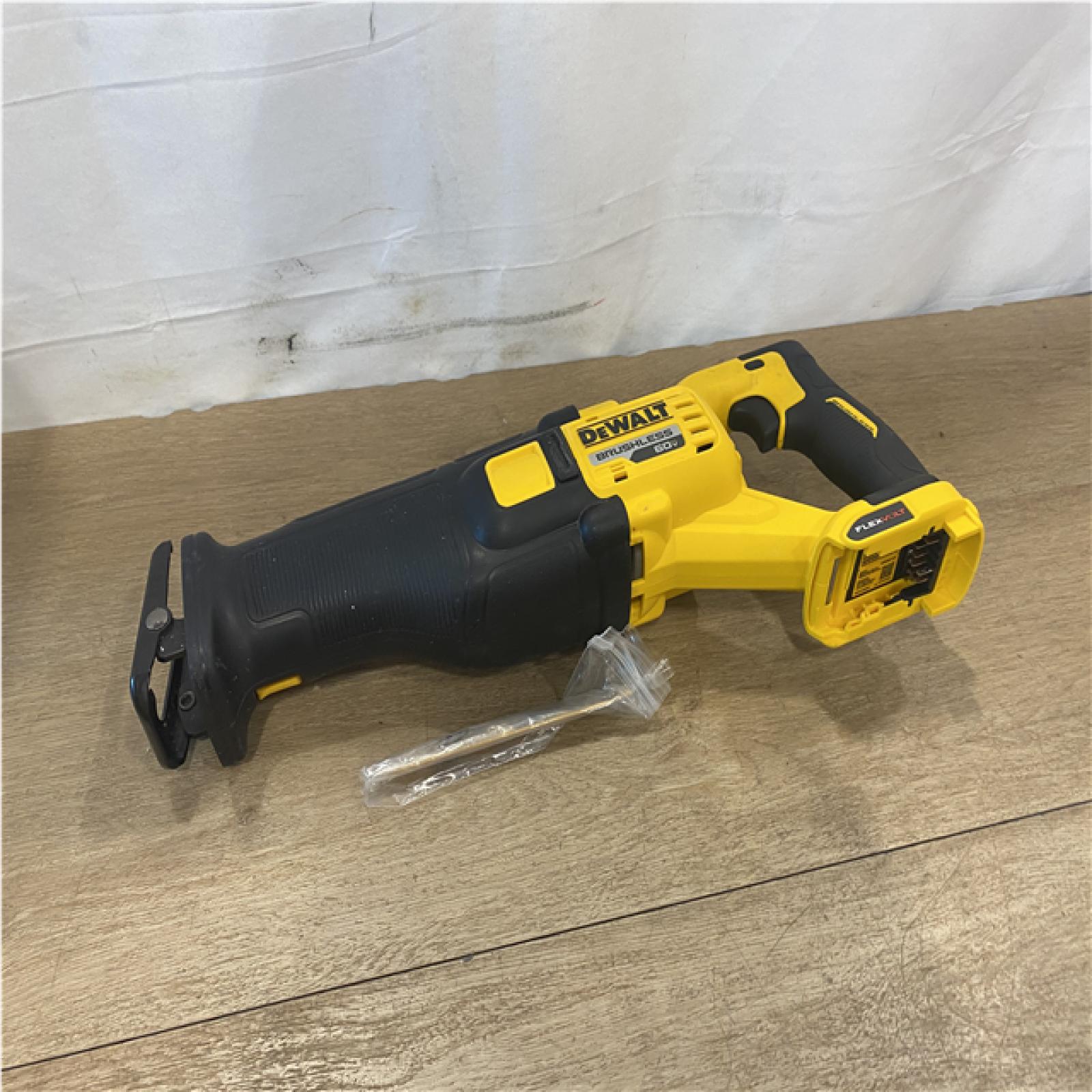 AS-IS DEWALT FLEXVOLT 60V MAX Cordless Brushless Reciprocating Saw (Tool Only)
