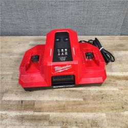 HOUSTON LOCATION - AS-IS Milwaukee 48-59-1815 M18 18V Dual Bay Simultaneous Super Charger (TOOL ONLY)