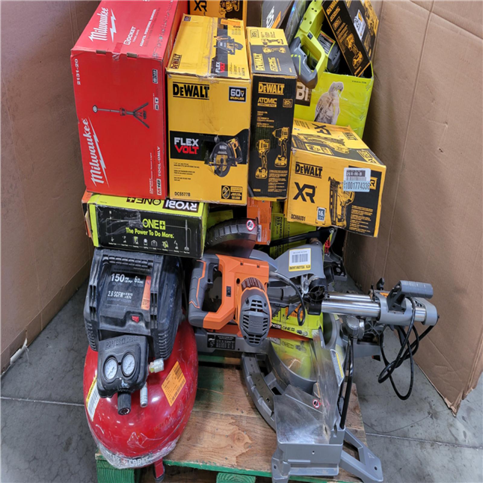 CALIFORNIA AS-IS TOOL PALLET