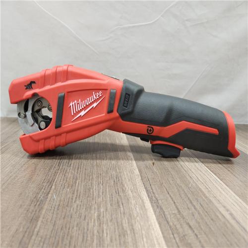 AS-IS- Milwaukee M12 12V Lithium-Ion Cordless Copper Tubing Cutter (Tool-Only)