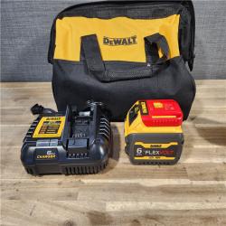 HOUSTON LOCATION - AS-IS DeWalt FLEXVOLT 60V Cordless 4-1/2 to 6 in. Grinder Kit (Battery & Charger)