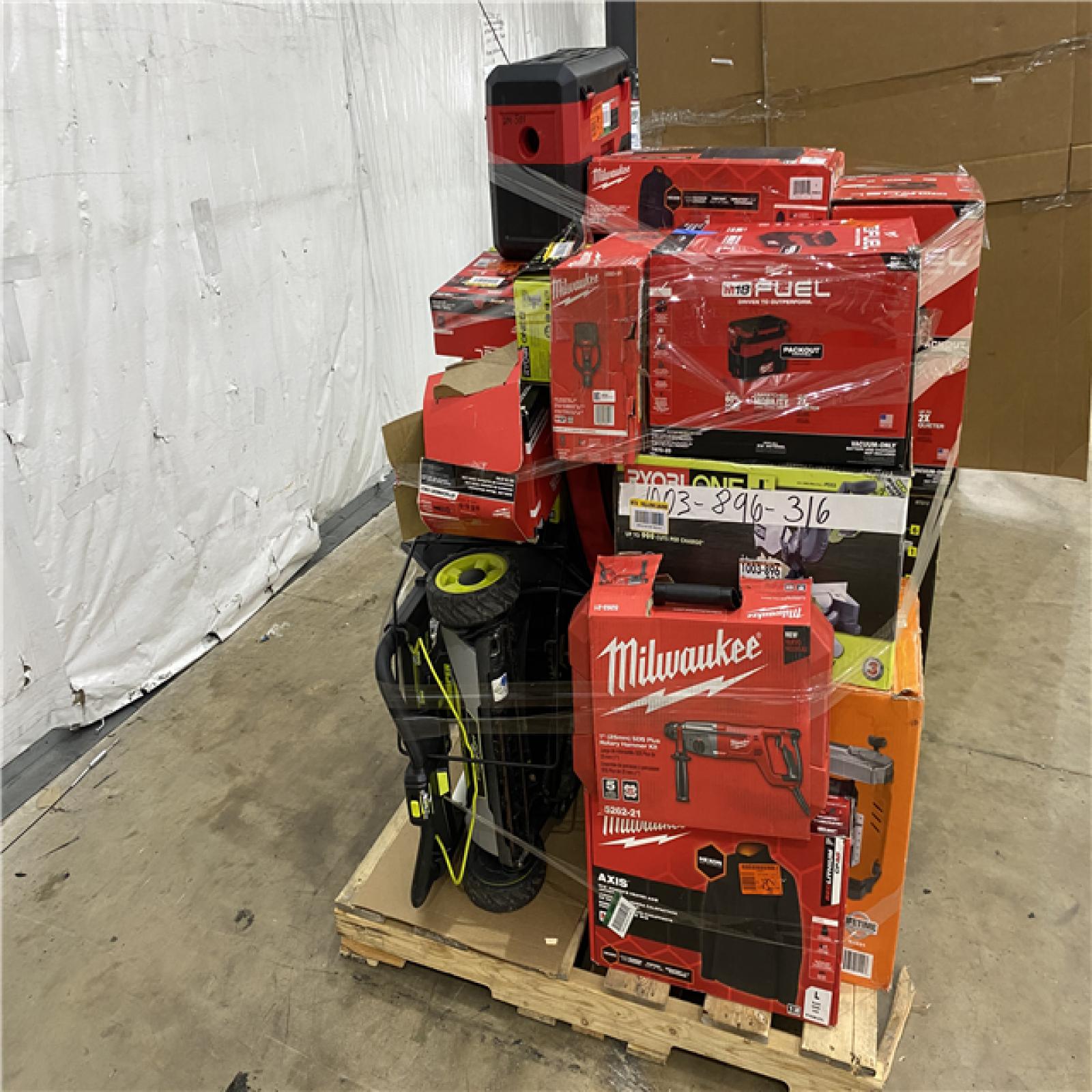 Houston Location AS IS - Tool Pallet